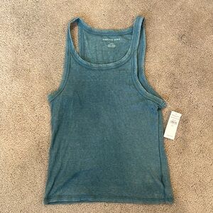 American Eagle Green Tank Top L